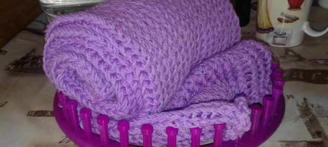 Кошкина дочка Даша. Фиолетовый шарф