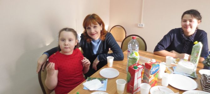 Новогоднее чаепитие в «Необычной школе»
